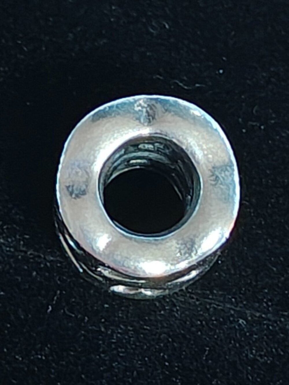 Authentic Pandora Tunnel of Love Charm – 790275CZ Sterling Silver (Retired) - Picture 9 of 10